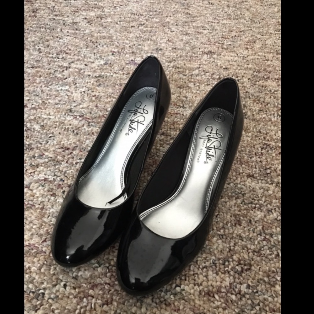 Black heels